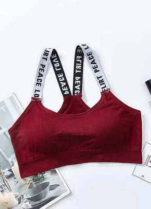 Women Sexy Sports Bra Tops For Gym Top Fitness Yoga Female Pad Sportswear Vest Tank Tops Sport Push Up Sports Bras Underwear www.AmBreak.com