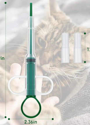 Pet Medication Dispenser, Pressing Feeding Stick for Cats and Dogs, Eating Pills, Pills, Medication Artifacts, Pet Sickness Care www.AmBreak.com