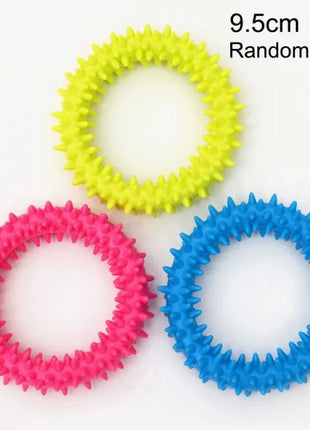 Pet Toys for Small Dogs Rubber Resistance To Bite Dog Toy Teeth Cleaning Chew Training Toys Pet Supplies Puppy Dogs