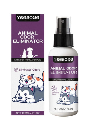 Pet deodorant spray, clean odor, clean dog and cat litter, litter, antibacterial disinfection, pet deodorant www.AmBreak.com