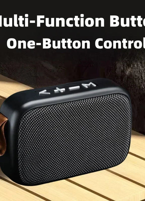 Portable Speakers Outdoor Bluetooth 5.0 Mini Oxford Loudspeaker Wireless Column 3D Stereo Music Player Surround Hifi sound Box www.AmBreak.com