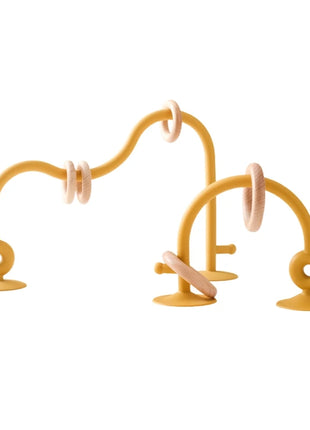 Baby Toy Silicone Educational Toys Infant Montessori Toy Teething Track Maze Wooden Roller Coaster Bead Baby Accessory Teether