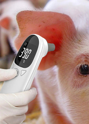 Waterproof Pet Thermometers Vet Tech Thermometers Puppy Thermometers Fever Detection Device For Pet High-Precision Accurate Led www.AmBreak.com