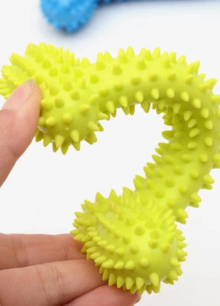 Pet Toys for Small Dogs Rubber Resistance To Bite Dog Toy Teeth Cleaning Chew Training Toys Pet Supplies Puppy Dogs