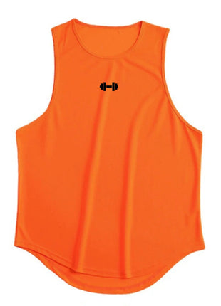 Summer Men's Gym Tank Top Fitness Training Clothing Quick-drying Loose Bodybuilding Sleeveless Shirt Men Fashion Basketball Vest www.AmBreak.com