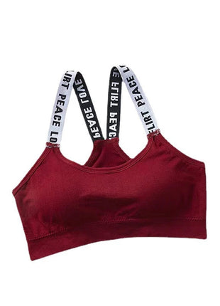 Women Sexy Sports Bra Tops For Gym Top Fitness Yoga Female Pad Sportswear Vest Tank Tops Sport Push Up Sports Bras Underwear www.AmBreak.com