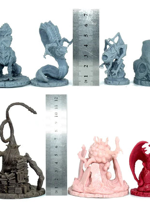 Board game Cthulhu Wars cultists aliens Great Old Deep One starspawn Hunting Horror Ghoul monsters miniatures figures models P2