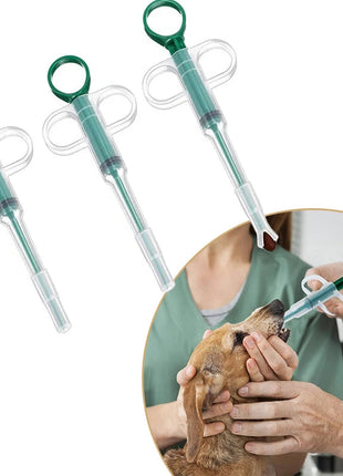 Pet Medication Dispenser, Pressing Feeding Stick for Cats and Dogs, Eating Pills, Pills, Medication Artifacts, Pet Sickness Care www.AmBreak.com