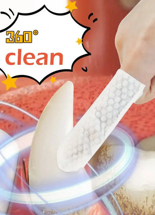 Pet cleaning products Disposable finger toothbrush Pet teeth cleaning finger covers wet wipes  Dog and cat oral cleaning