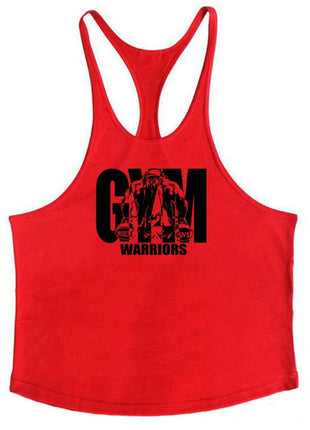 Gym Bodybuilding Tank Tops Fashion Y-back Suspenders Vests Cotton Breathable Sleeveless Singlets Mens Fitness Muscle Sport Shirt www.AmBreak.com