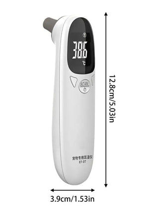 Waterproof Pet Thermometers Vet Tech Thermometers Puppy Thermometers Fever Detection Device For Pet High-Precision Accurate Led www.AmBreak.com