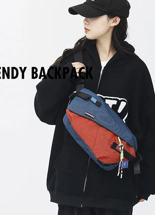 High Quality Nylon Panelled Waist Packs 2024 New Brand Unisex Chest Pack Casual Outdoor Travel Crossbody Bag Men Wasit Belt Bags www.AmBreak.com