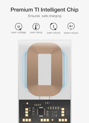 Wireless Charger Receiver Support Type C Micro USB Fast Wireless Charging Adapter For iPhone 5 6 7 Android phone Wireless Charge www.AmBreak.com