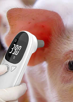Waterproof Pet Thermometers Vet Tech Thermometers Puppy Thermometers Fever Detection Device For Pet High-Precision Accurate Led www.AmBreak.com