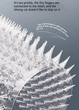 Pet Training Mat with Prickle Spikes Anti Digging Climbing Deterrent Pad for Cats Dogs Adjustable Indoor Outdoor Duty Protector www.AmBreak.com