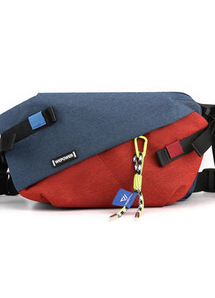 High Quality Nylon Panelled Waist Packs 2024 New Brand Unisex Chest Pack Casual Outdoor Travel Crossbody Bag Men Wasit Belt Bags www.AmBreak.com