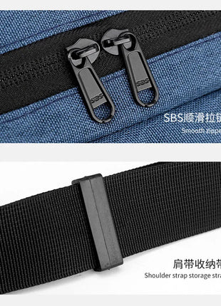 High Quality Nylon Panelled Waist Packs 2024 New Brand Unisex Chest Pack Casual Outdoor Travel Crossbody Bag Men Wasit Belt Bags www.AmBreak.com