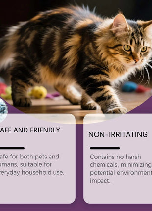 Pet deodorant spray, clean odor, clean dog and cat litter, litter, antibacterial disinfection, pet deodorant www.AmBreak.com