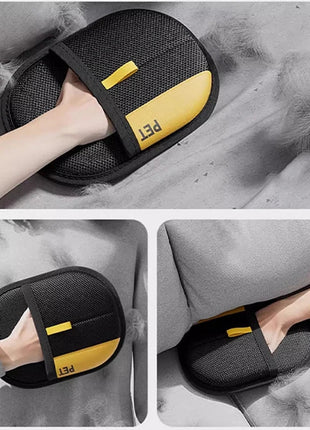 Pet Hair Cleaning And Collection Gloves Pet Double-sided Multi-functional Beauty Glove Tool Reduce The Pressure Of Pet Ownership www.AmBreak.com