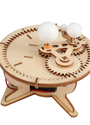 DIY Science Toys Children Educational STEM Projects Kits 3D Assemble Car Boat Model Wood Puzzle Toy Scientific Experiment Kit