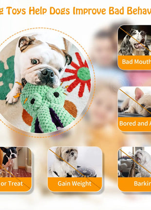 Pet Plush Toy Cat Dog Voice Octopus Shell Puzzle Toy Bite Resistant Interactive Pet Dog Teeth Cleaning Chew Toy Pet Supplies www.AmBreak.com