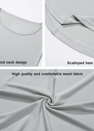 Summer Men's Gym Tank Top Fitness Training Clothing Quick-drying Loose Bodybuilding Sleeveless Shirt Men Fashion Basketball Vest www.AmBreak.com