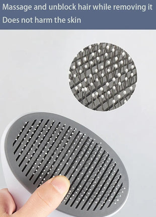 Pet Dog Hair Brush Cat Comb Pet Hair Remover Brush for Dogs Cats Puppy Kitten Grooming Tools Dogs Accessories Pet Supplies www.AmBreak.com
