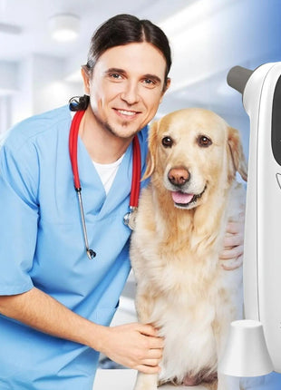 Waterproof Pet Thermometers Vet Tech Thermometers Puppy Thermometers Fever Detection Device For Pet High-Precision Accurate Led www.AmBreak.com