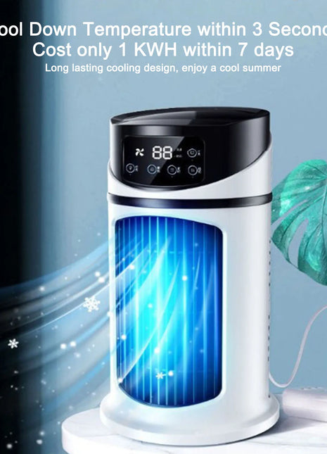 Portable  Conditioner Portable Mini  Conditioner Mobile Multifunction  Cooler Fan Water Cooling Fan for Office Home