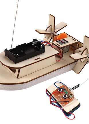 DIY Science Toys Children Educational STEM Projects Kits 3D Assemble Car Boat Model Wood Puzzle Toy Scientific Experiment Kit
