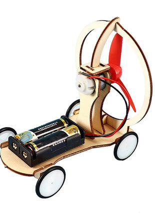 DIY Science Toys Children Educational STEM Projects Kits 3D Assemble Car Boat Model Wood Puzzle Toy Scientific Experiment Kit