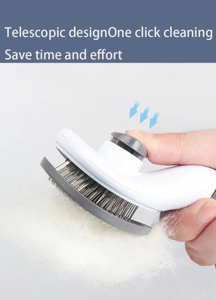 Pet Dog Hair Brush Cat Comb Pet Hair Remover Brush for Dogs Cats Puppy Kitten Grooming Tools Dogs Accessories Pet Supplies www.AmBreak.com