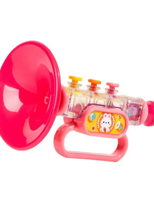 Children's trumpet toy, blowing music, playing instruments, harmonica, whistle, male and female toys