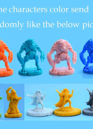 Board game Cthulhu Wars cultists aliens Great Old Deep One starspawn Hunting Horror Ghoul monsters miniatures figures models P2 - www.AmBreak.com - 