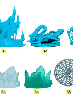 Board game Cthulhu Wars cultists aliens Great Old Deep One starspawn Hunting Horror Ghoul monsters miniatures figures models P2 - www.AmBreak.com - 