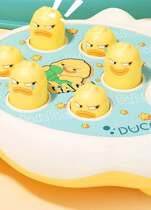 Duck/Frog/Pig Baby Toy Montessori Learning Game Educational Puzzle Gift for 12 24 Months Toddler Boy/Girl with Hammer - www.AmBreak.com - 