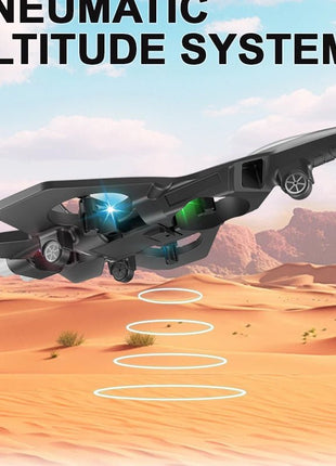 Glider Flying Helicopter RC Hobby Jet Plane 2.4G Stunt Remote Control Foam Fighter Airplane Toy With Light - www.AmBreak.com - 