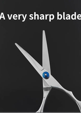 Hairdressing Scissors Stainless Steel Professional Hairdressing Scissors Cutting Thinning Scissors Barber Shear Home Salon - www.AmBreak.com - 