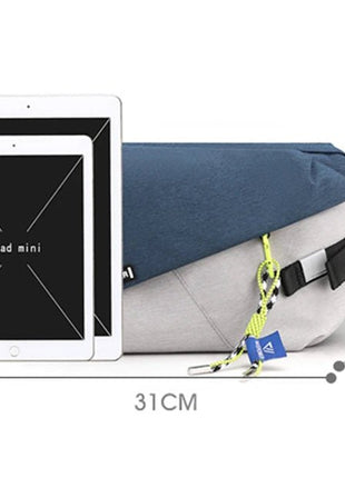 High Quality Nylon Panelled Waist Packs 2024 New Brand Unisex Chest Pack Casual Outdoor Travel Crossbody Bag Men Wasit Belt Bags - www.AmBreak.com - 