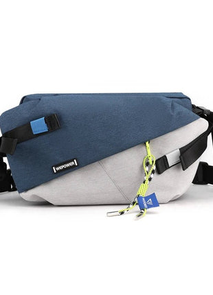 High Quality Nylon Panelled Waist Packs 2024 New Brand Unisex Chest Pack Casual Outdoor Travel Crossbody Bag Men Wasit Belt Bags - www.AmBreak.com - 