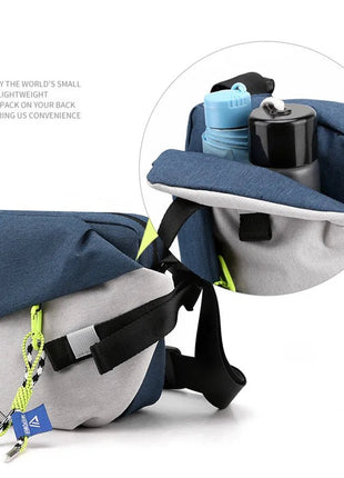 High Quality Nylon Panelled Waist Packs 2024 New Brand Unisex Chest Pack Casual Outdoor Travel Crossbody Bag Men Wasit Belt Bags - www.AmBreak.com - 