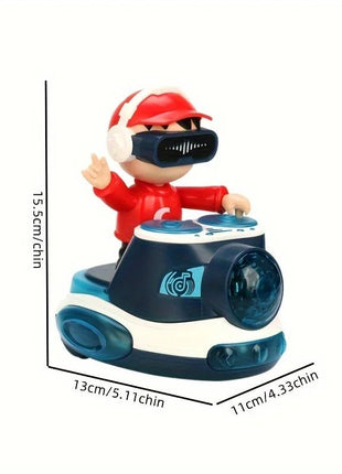 Interactive DJ Toy for Kids - Light - Up, Music - Synced Dancing Fun - Perfect Birthday, Christmas, Thanksgiving & Halloween Gift - www.AmBreak.com - 