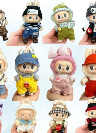 Labubu Accessories Clothes Designer Suitable for V1 V2 V3 Labubu Pendants Cute Personality Fashion Birthday Gift - www.AmBreak.com - 