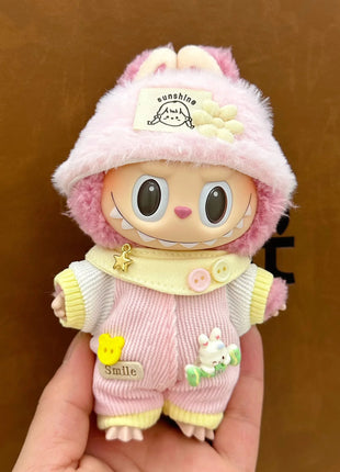 Labubu Accessories Clothes Designer Suitable for V1 V2 V3 Labubu Pendants Cute Personality Fashion Birthday Gift - www.AmBreak.com - 