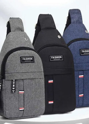 Men's Waterproof Large Capacity Fanny Pack, Adjustable Strap For Outdoor Activities, Travel Running, Hiking, And Cycling - www.AmBreak.com - 