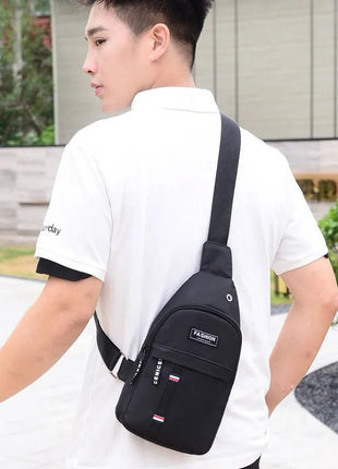 Men's Waterproof Large Capacity Fanny Pack, Adjustable Strap For Outdoor Activities, Travel Running, Hiking, And Cycling - www.AmBreak.com - 