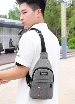 Men's Waterproof Large Capacity Fanny Pack, Adjustable Strap For Outdoor Activities, Travel Running, Hiking, And Cycling - www.AmBreak.com - 