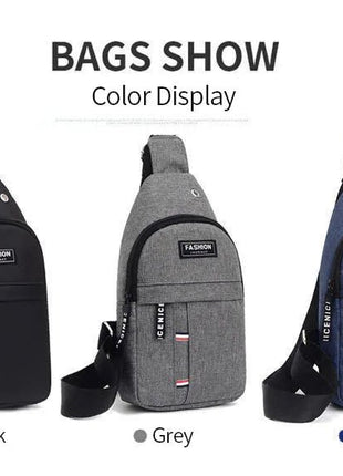 Men's Waterproof Large Capacity Fanny Pack, Adjustable Strap For Outdoor Activities, Travel Running, Hiking, And Cycling - www.AmBreak.com - 