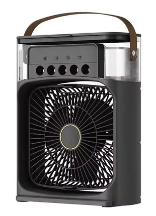 New 3 In 1 Fan AIr Conditioner Household Small Air Cooler LED Night Light Portable Humidifier Air Adjustment Fan Office Home Fan - www.AmBreak.com - 