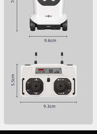 New Mini Desktop Remote Control Toy Car Remote Control Garbage Can Trendy Play Table Set Up Ornament For Boys' Festival Gift - www.AmBreak.com - 